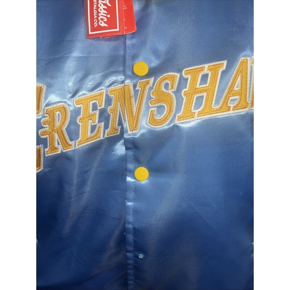 Headgear Classics Jacket Size Large  Crenshaw Mamba Mentality 8 24  Blue Satin - Picture 4 of 16